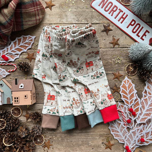 The North Pole Long Romper | Ready To Post