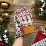 Tinsel Check Long BeeJamas