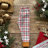 Tinsel Check Long BeeJamas