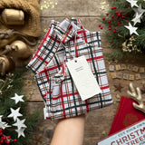 Tinsel Check Bloomer Romper