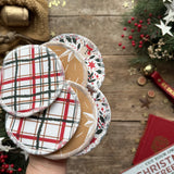 3 Set Breast Pads | Holly Jolly