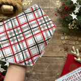 Tinsel Check Dribble Bib