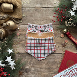 3 Set Dribble Bibs | Holly Jolly Collection