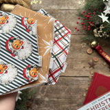 3 Set Dribble Bibs | Holly Jolly Collection