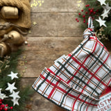 Tinsel Check Knotted Hats