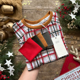 Tinsel Check Short Set