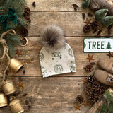 Christmas Samples 2-4 years | Bobble Hat | STOCK