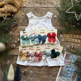 Twinkle Tangle Bloomer Romper