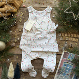 Twinkle Tangle Footed Romper