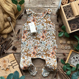 Wild Bee Footed Romper