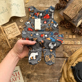 Wild Roamers Footed Romper