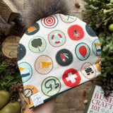 Wilderness Badges (Day) Bobble Hat