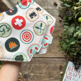 Wilderness Badges (Day) Dribble Bib