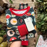 Wilderness Badges (Night) Long BeeJamas