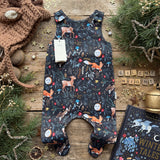 Winter Tales Footed Romper