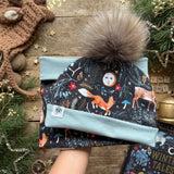 Winter Tales Printed Snood