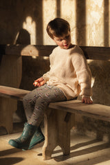 Olive Mallard Slim Leggings