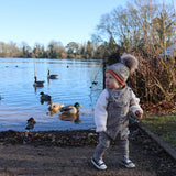 Olive Mallard Long Romper