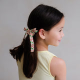 Floral Bow Scrunchies