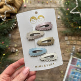 Scallop Metalic Mini Clic Clacs