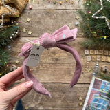 Shimmer Alice Headband Pink