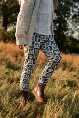 Forager's Quilt Slim Leggings