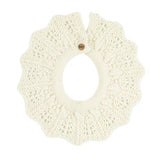 Link Stitch Openwork Collar | Beige