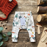 Lovebee Club Fox Mountain Harem Leggings Organic Children baby