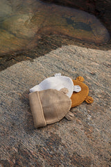 Miller Beanie With Ears | Golden Caramel