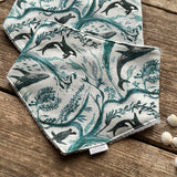 Whale Waves Dribble Bib | SALE