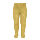 Cotton Rib Tights | Mustard | LAST SIZES
