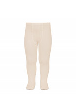 Cotton Rib Tights | Linen