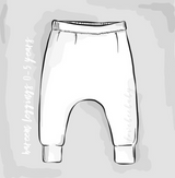 Autumnal Hike Harem Leggings | Stock