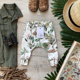 Lovebeeclub Rainforest Harem Leggings Organic Child Baby Clothing