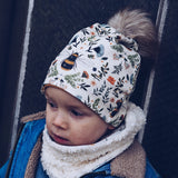 Lovebee Club Bees Bobble Hat Organic Child Baby Clothing