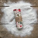 Christmas Red Truck Organic swaddle blanket