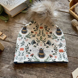 Lovebee Club Bees Bobble Hat Organic Child Baby Clothing