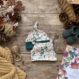 Botanical Sprigs Single Knotted Hat