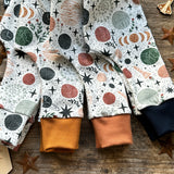 Cosmic Footed Romper