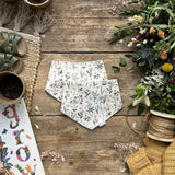 Ditsy Meadow Dribble Bib | SALE