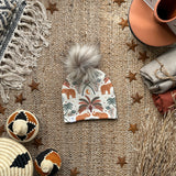 Summer Printed Bobble Hat | Sample SALE