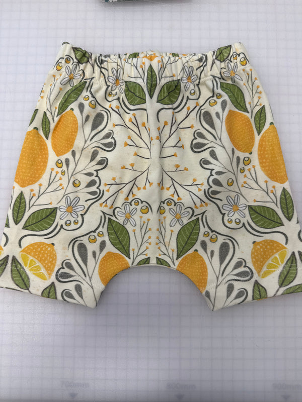Lemons Harem Stitched Shorts | Ready To Post