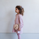 Scalloped Floral Scrunchie