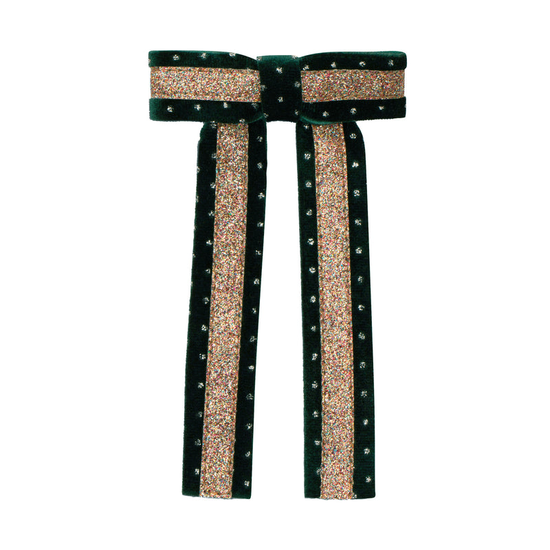 Circus Glitter Bow