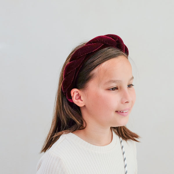 Oversize Twist Velvet Alice