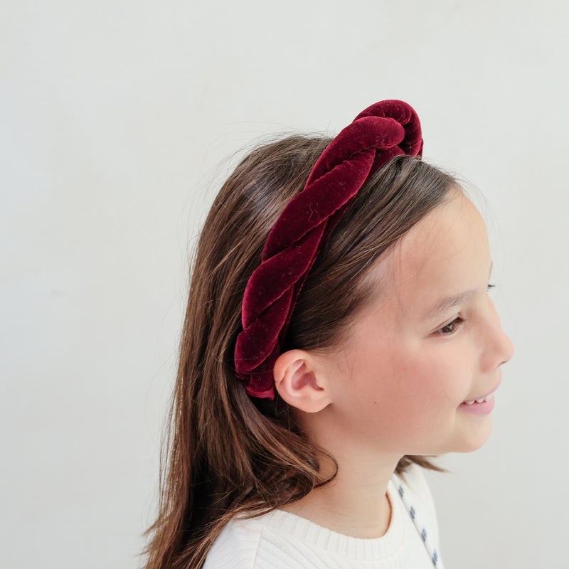 Oversize Twist Velvet Alice