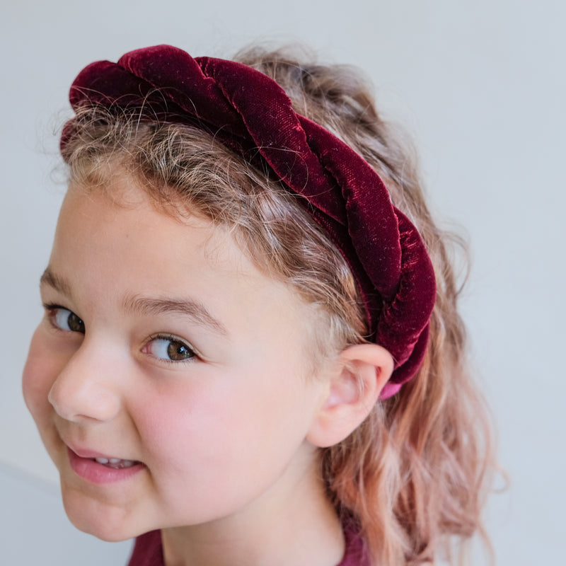 Oversize Twist Velvet Alice