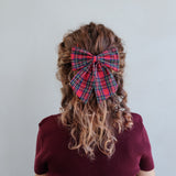 Tartan Agnes Bow Clips