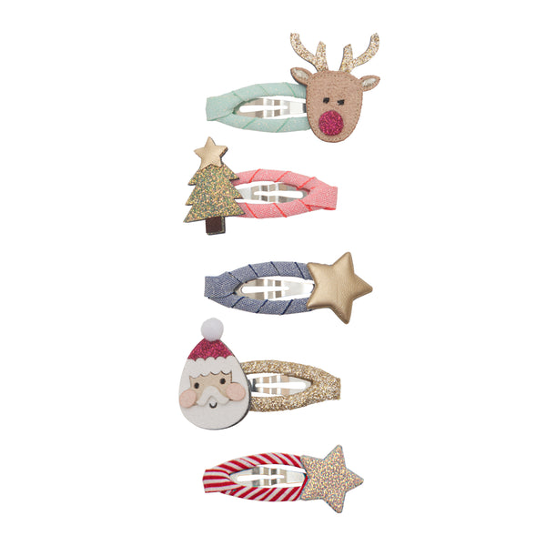Santa & Rudolf Mini Clips