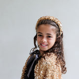 Sequin Alice Gold Headband